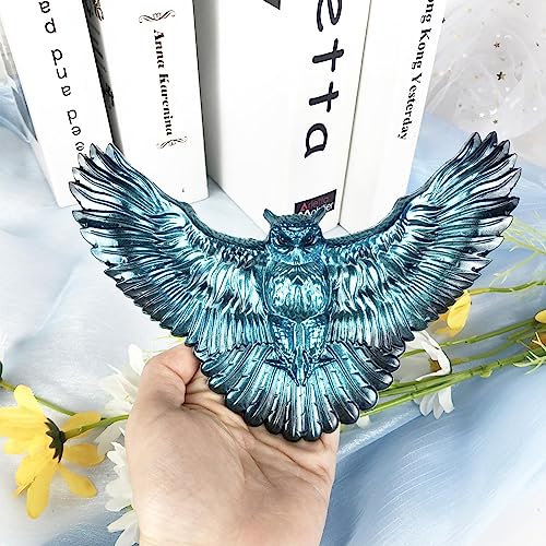 3D Owl Silicone Mold Animal Resin Mold Large Animal Statue Making Epoxy Mould DIY Craft Casting Mold for Gift Home Office Wall Hanging Decor - Image 2