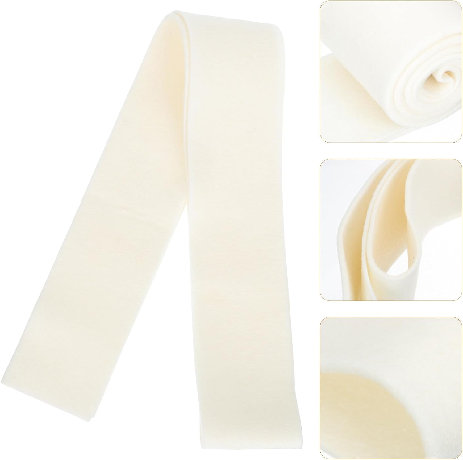 Piano Felt Strip Tuning Tool for Piano Players Beige Accessory