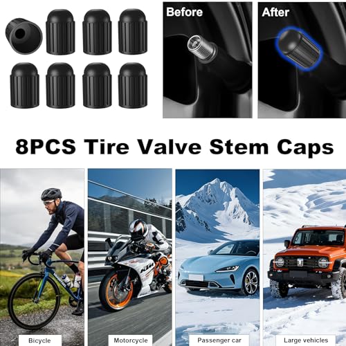 Image of 16Pcs Car Trim Removal Tool Set, Fastener Removal Tool with Stem Caps, Blue