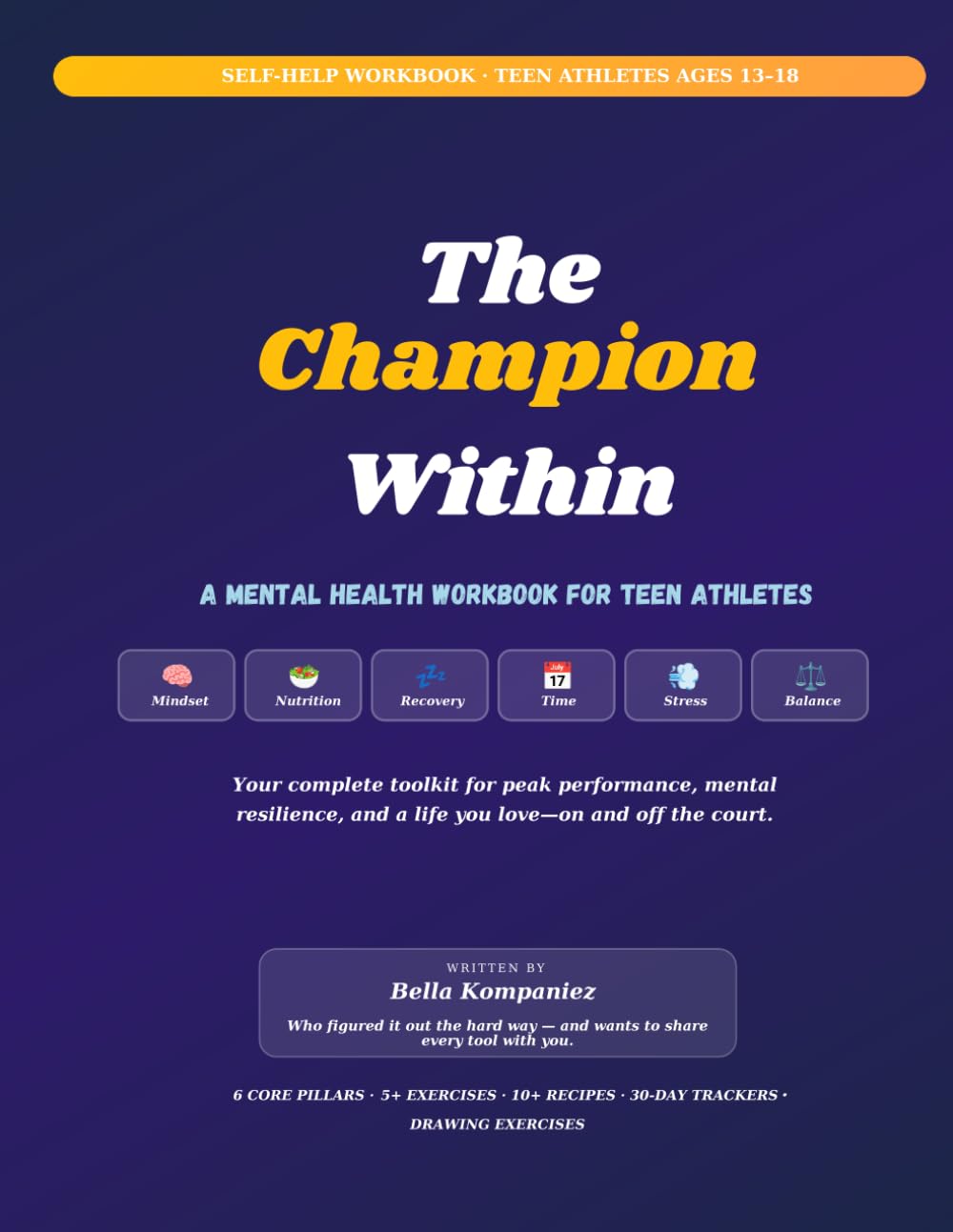 The Champion Within: A Mental Health Workbook For Teen Athletes