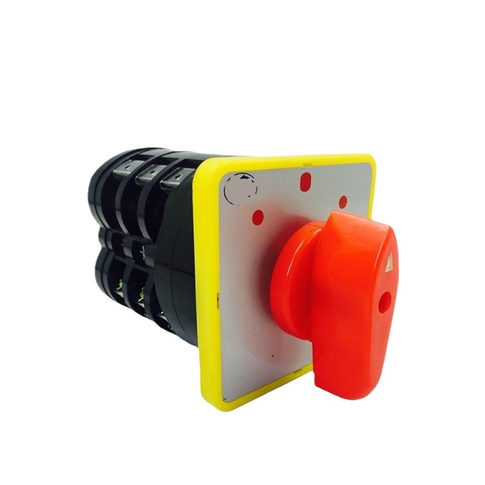 LHNBGTUIW 3 Position Rotary Switch 16A Three Levels Cam Selector Starter Control Motor ON-Off-ON Silver Contact LW5-16/3