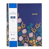 Snow & Graham for Blue Sky 2019 Weekly & Monthly Planner, Flexible Frosted Cover, Twin-Wire Binding, 8.5