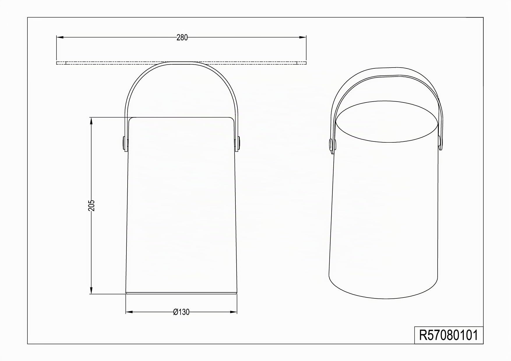 Reality Leuchten R57080101 Aruba Lampe de Table à LED en Plastique Blanc LED Rbg 1 W avec Changement de Couleur