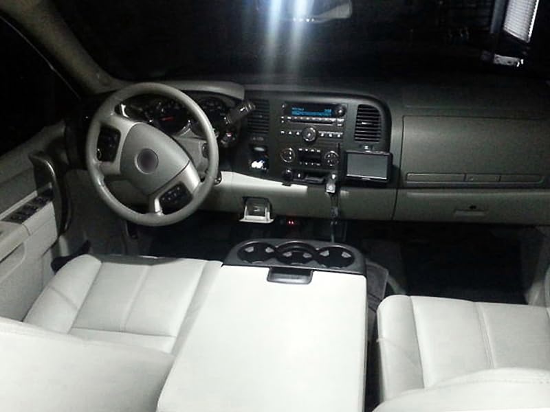 Kit de luces LED interiores para Chevy Silverado GMC Sierra 1999-2014 miniatura 3