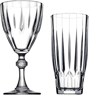 Pasabahce Meşrubat Bardak Seti Diamond Kadehli Su Bardağı Takımı 24 Parça Fma05123 Fma161245 471 8566635422265AYBABASTORE