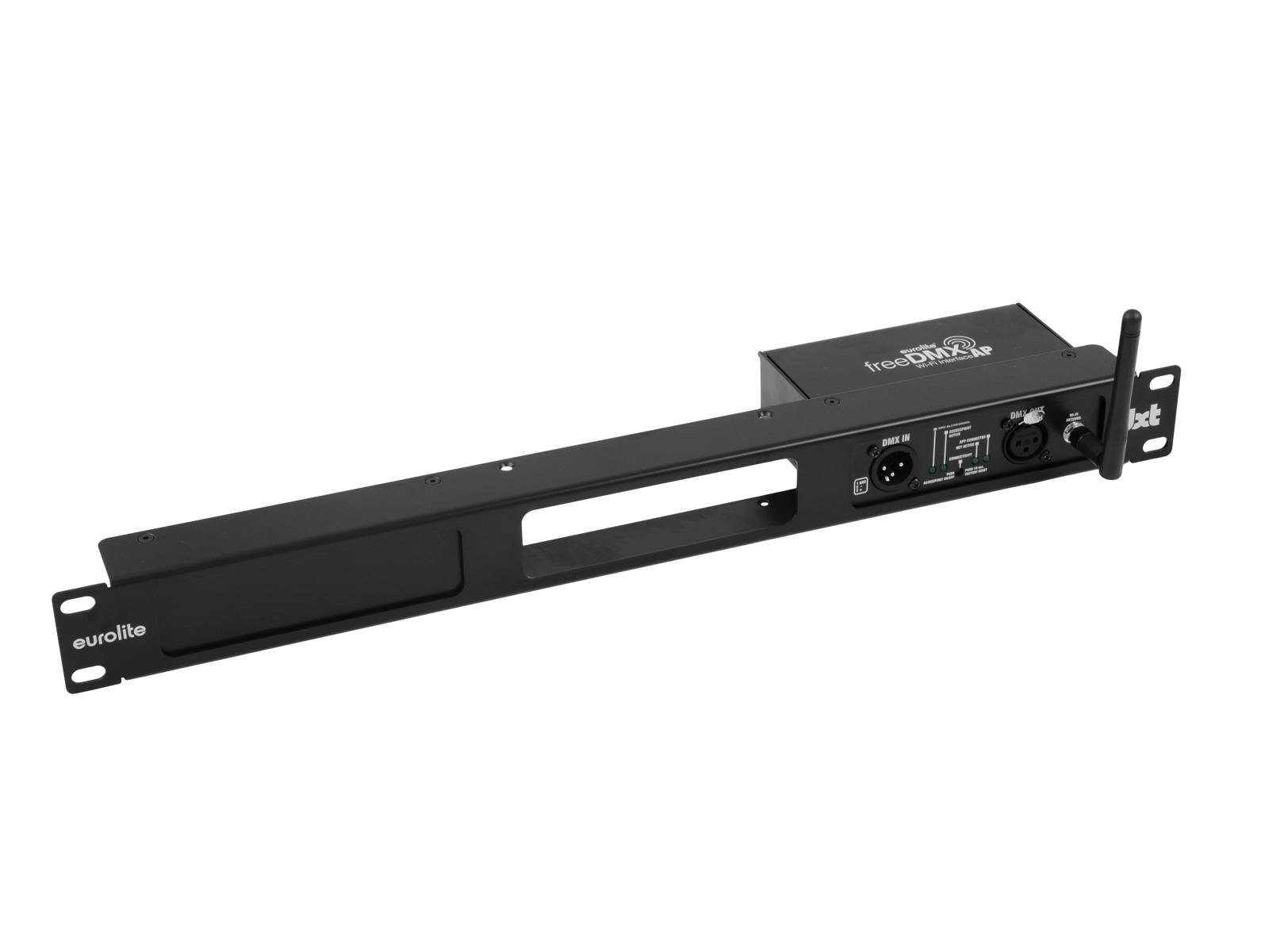 Eurolite freeDMX AP Wi-Fi Interface | Drahtloses WLAN-DMX-Interface für Apps & Programme wie Steinigke Light'J | WLAN-Standard IEEE802.11b/g/n