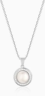 giva 925 Silver Pearl Pendant with Link Chain| Necklace to Gift Women & Girls | With Certificate of Authenticity and 925 Stamp | 6 Months Warranty-picture-15