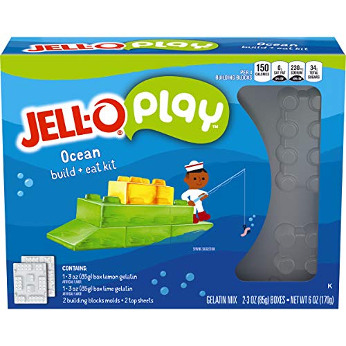 Jell-O Play Ocean Build + Eat Kit (6 oz Box)