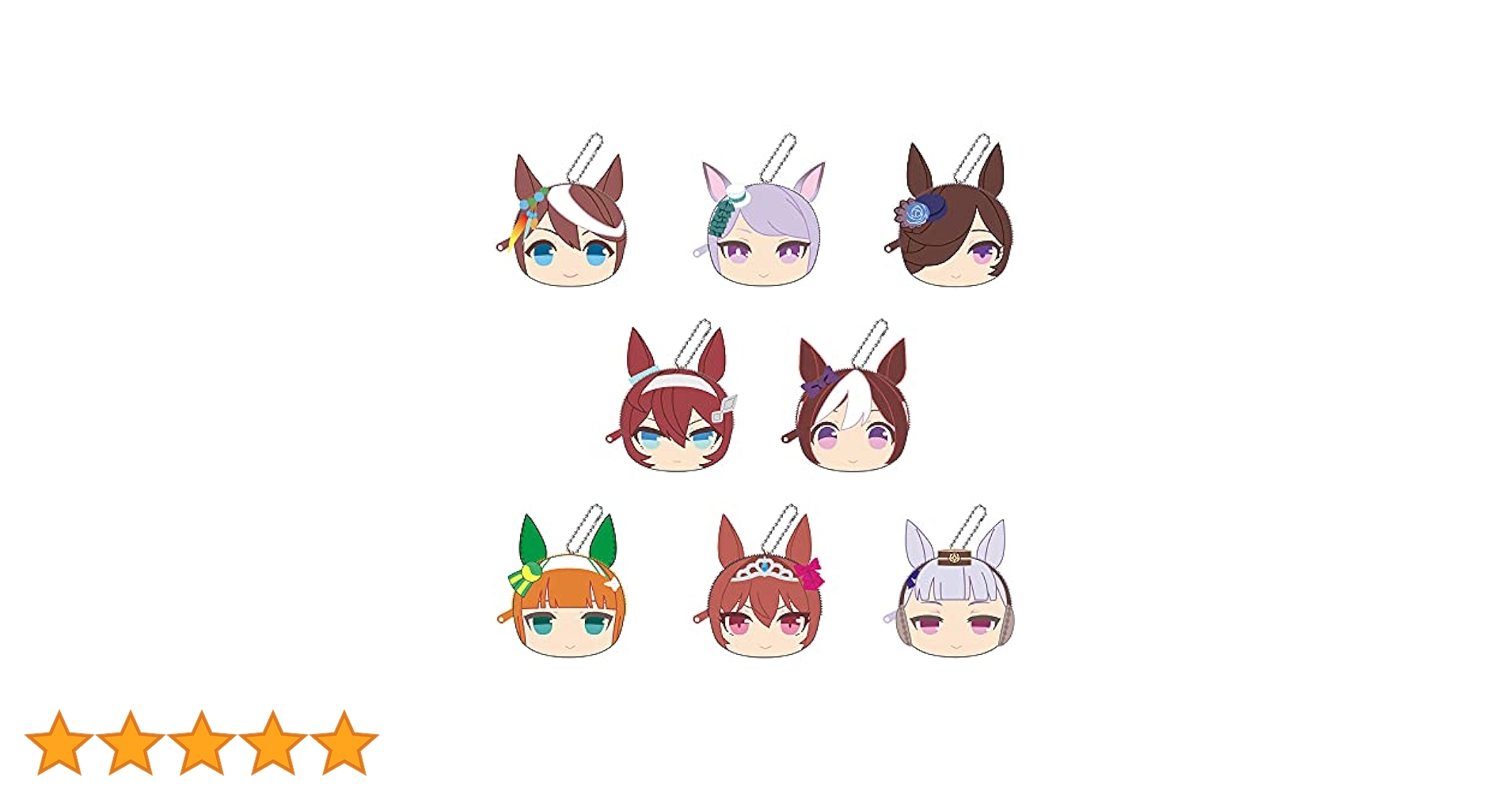 【新品未開封・BOX】ウマ娘 おかおポーチ 全8種 コンプセット Amazon.co.jp: TVアニメ『ウマ娘 プリティーダービー Season 2