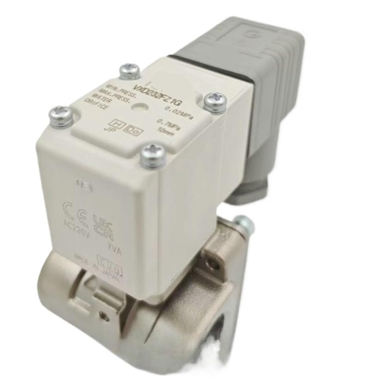 Électrovanne VXD232EZ2AHXB pour stopper les fuites de pression
