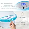 LeCuag Ionic Foot Bath Detox Machine, Ion Foot Spa Cleanse Machine to Remove Toxins, Foot Bath Soak Tub Kits with Heat Waist Belt, 2 Super Arrays, 100 Basin Liners