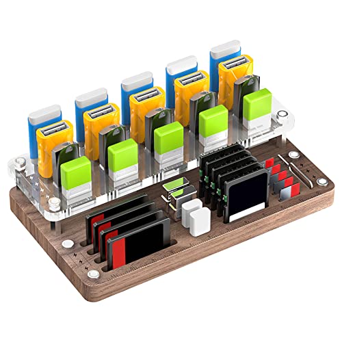Étui pour clé USB anti-perte : rangez 40 cartes et clés - 7