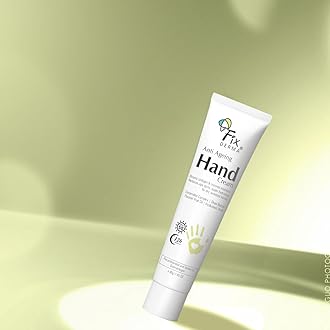Fixderma Anti Ageing Hand Cream for Women & Men | Ceramide Moisturizer | Hyaluronic Acid Cream | Hand Cream for Dry and Rough Hands | Shea Butter | Cream for Itchy Hand | All Skins Types - 30g