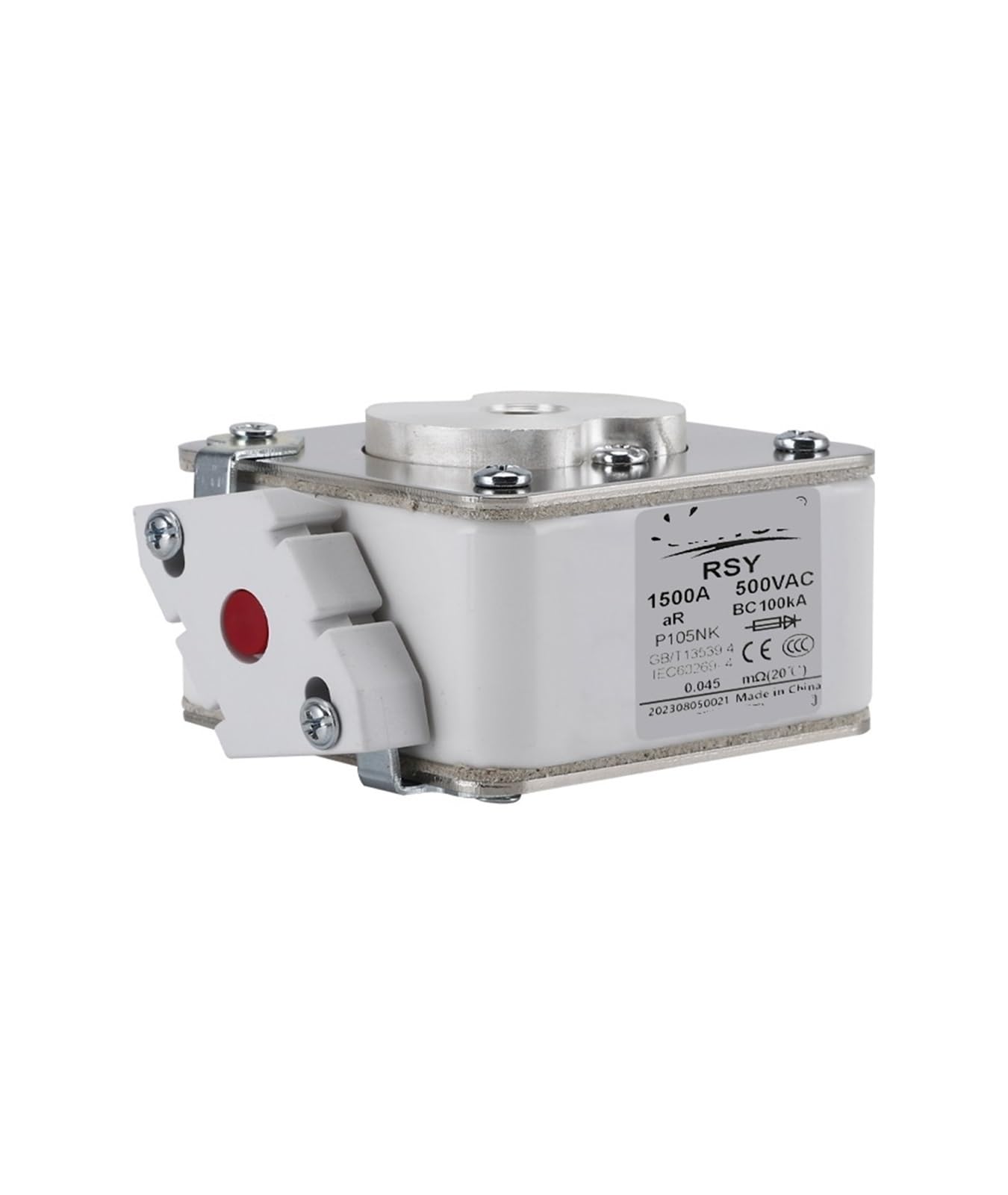 Fusible rapide 500V pour protection industrielle RSY RS8 107RSM