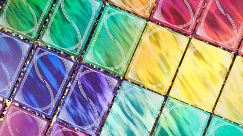 Murphy's Magic Supplies Inc Rainbow Holo Naipes miniatura 6