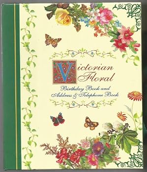 Hardcover Victorian Floral Gift Set Birthday Book and Address & Telephone Book