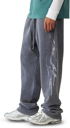 PacSun Mens Tribal Fleece Baggy Sweatpants