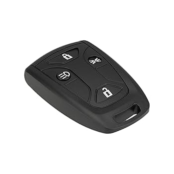 Télécommande Clé Voiture SAAB 9-3/9-5 - 4 Boutons - 433MHz Puce ID46 - 2003-2011