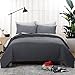 Bedsure Colchas Cama 150 Modernas Negro Antracita - Colcha Bouti Fina para Otoño y Invierno, Cubre Cama Multiusos Entretiempo 250x280cm