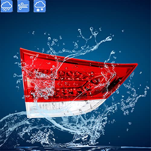 Munirater 1-Pack Rear Left Tail Light Brake Lamp Assembly Replacement For 2011-2014 Sienna Base/Le/Xle/Limited Driver Side Inner 8159008010 To2802110 #TOP6