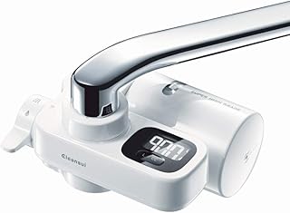 クリンスイ 浄水器 蛇口 直結型 CSPシリーズ 液晶機能付きモデル CSP901-WT