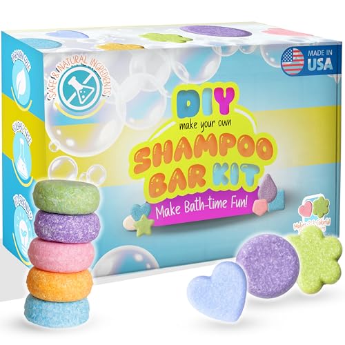 DIY Shampoo Bar Making Kit – Science Craft Activity for