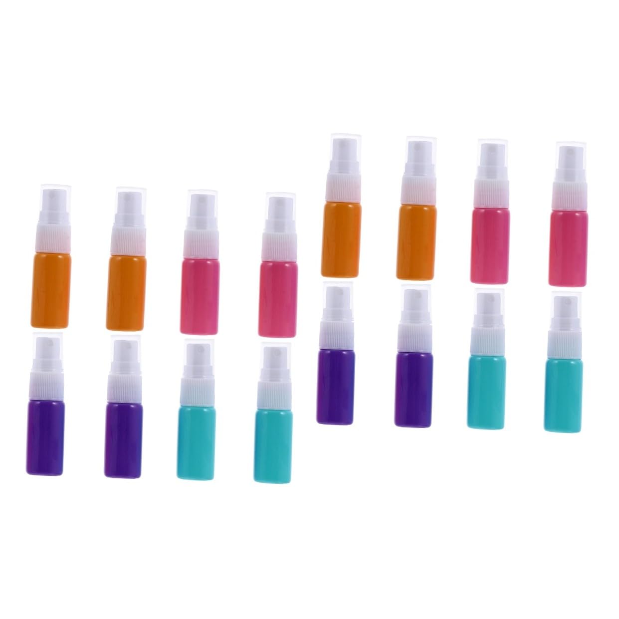 FRCOLOR 16 flaconi di profumo in, per la pulizia, per l'emulsione, per il trucco, da viaggio, per il trucco, da viaggio, da viaggio