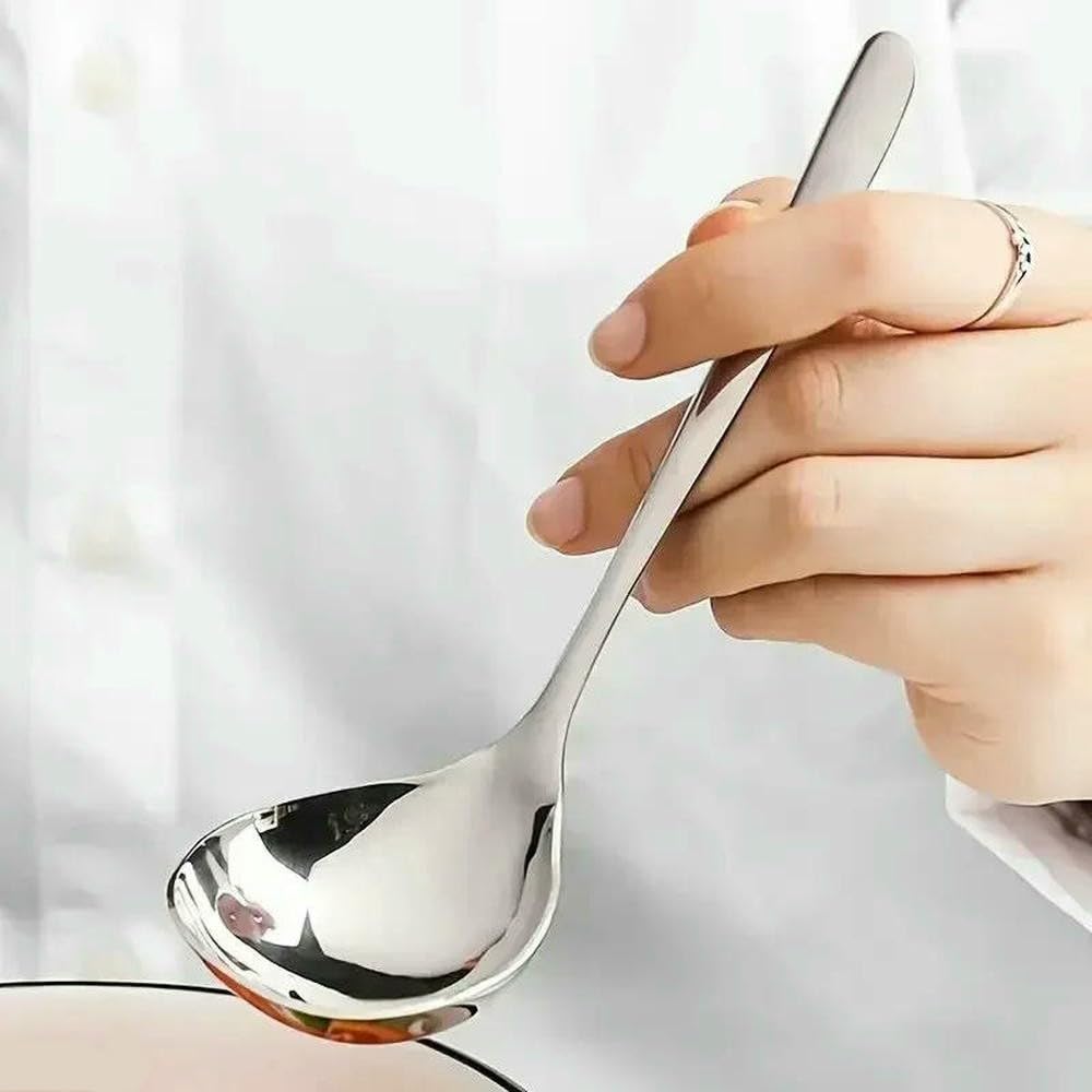 Louche en acier inoxydable pour marmite de soupe et ustensiles cuisine