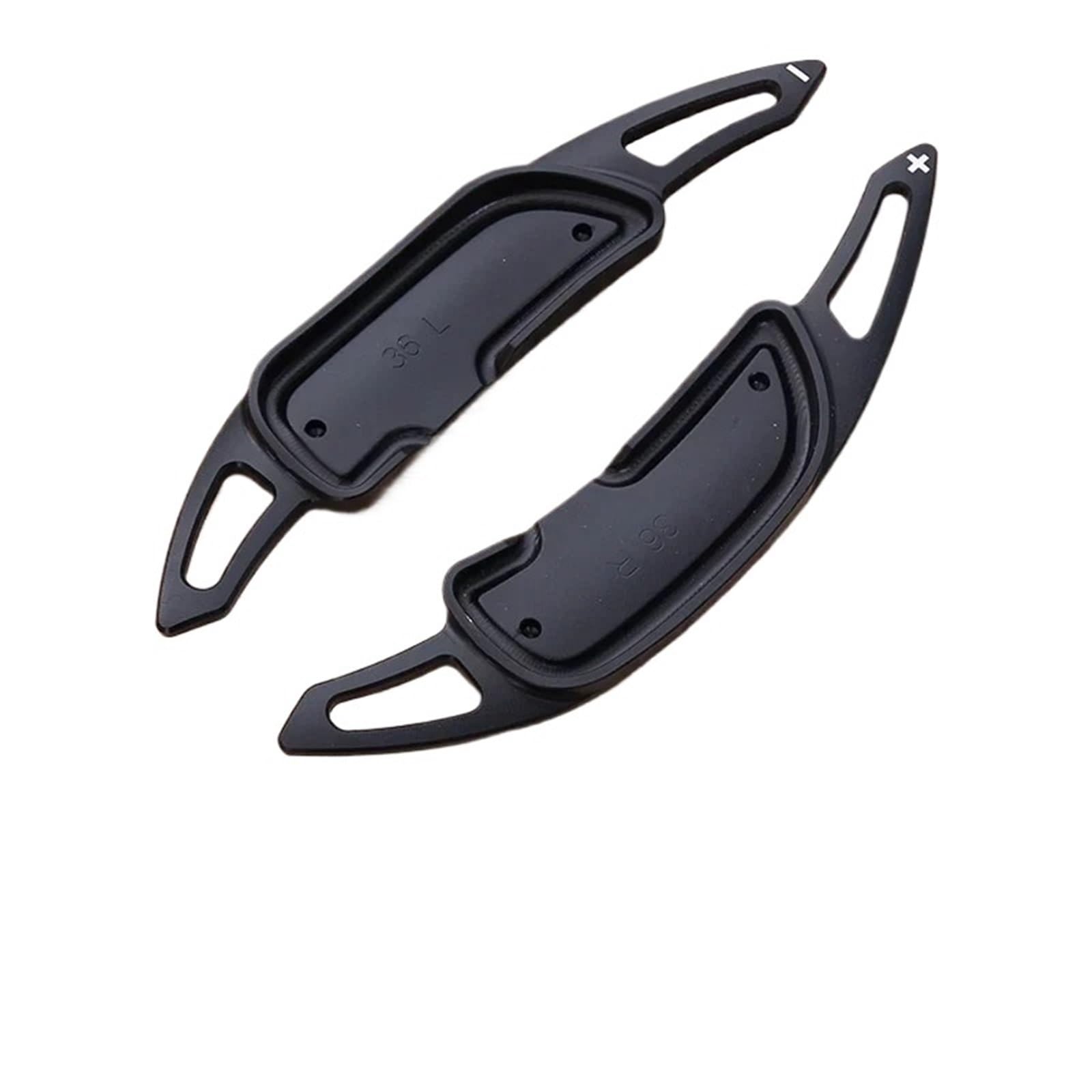 YAKISA Paddles Shift for AMG A35 A45 A35L CLA35 CLA45 C43 C63 E43 E53 E63 S63 S65 Aluminum Alloy Car Steering Wheel Shift Paddle Shifter Paddle Shifter(Black)