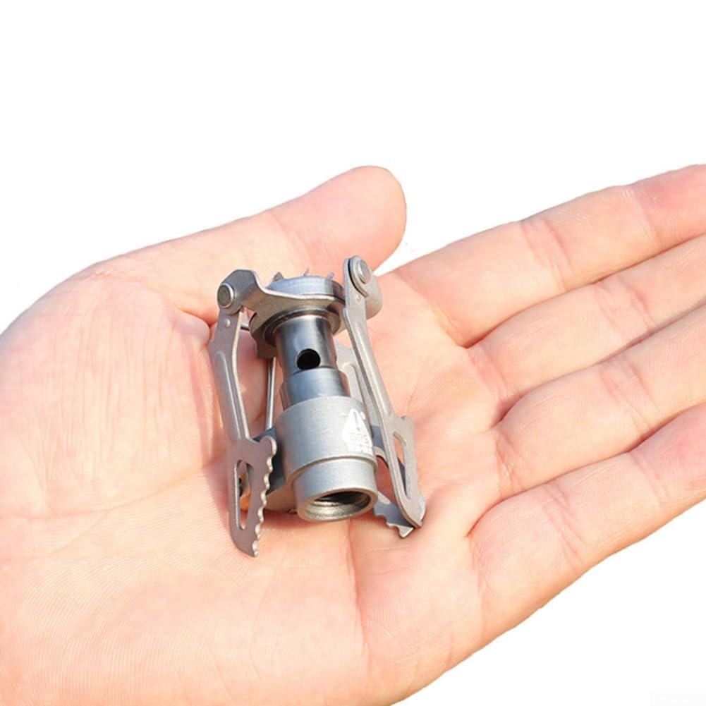 BRS-3000T Réchaud de randonnée portable ultra léger pour pique-nique, cuisinière à gaz en titane, brûleur à gaz de camping