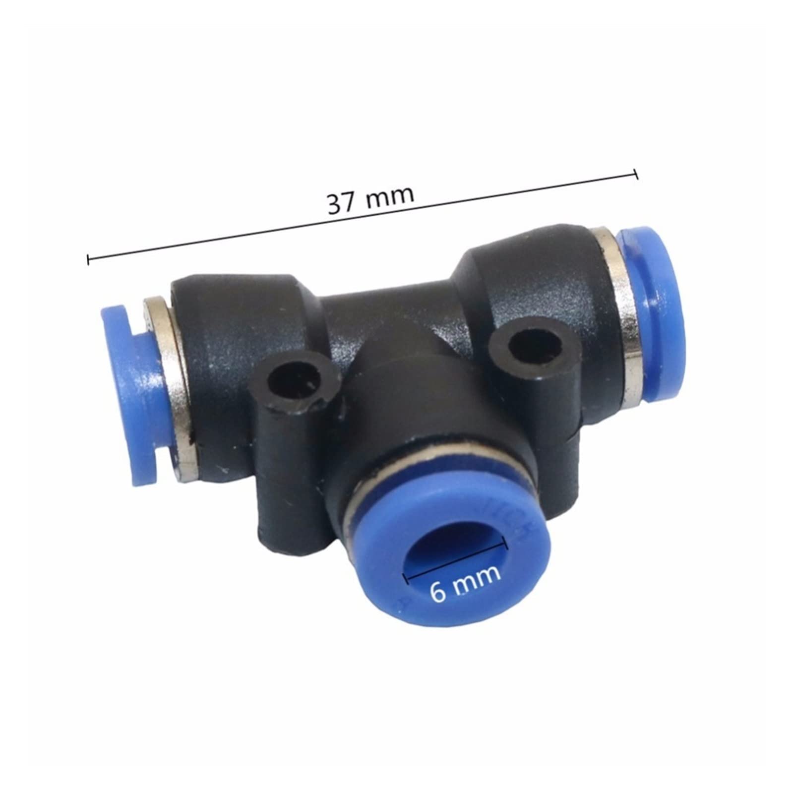 System nawadniania zraszaczy ogrodowych Dysza rozpylająca ze stali nierdzewnej z 6 mm Regulowany Ogród Dysza Rozpylająca o niskim poziomie 100 szt (Color : 0.6mm)