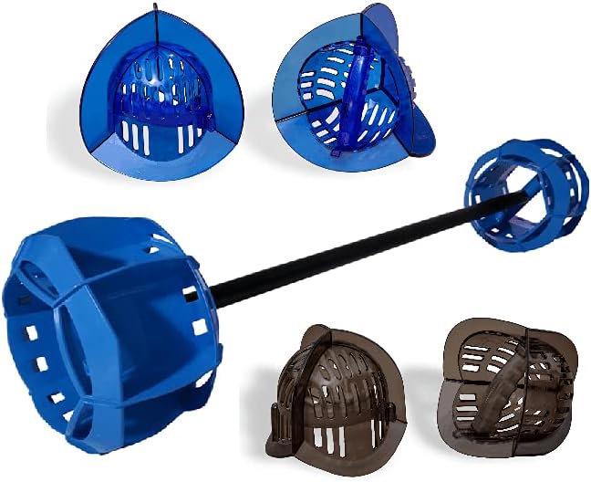 AquaLogix Men's Aquatic Exercise Equipment Bundle | Aquatic Barbell & Dumbbell Set | Water Resistance | Ben Bruno Training Guide