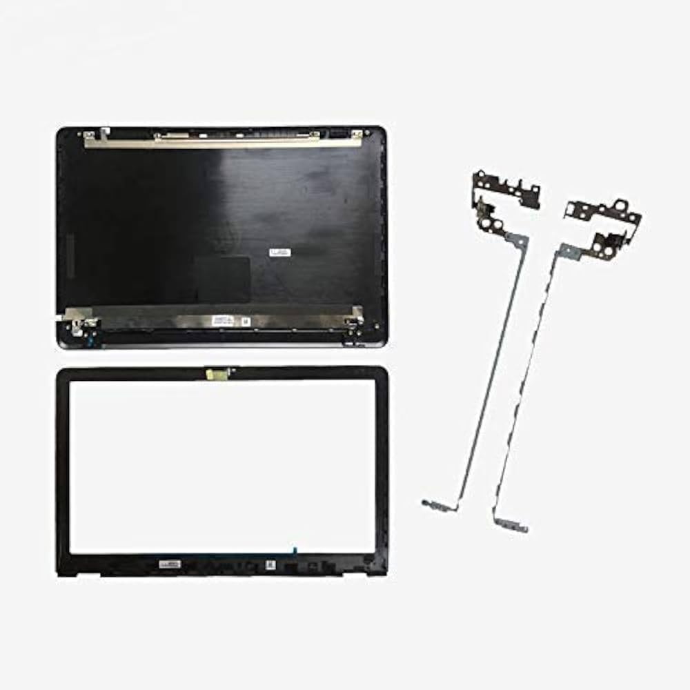 Laptop led Top Panel Back Cover Compatible for HP Pavilion 15bs 15-bs 15-bw 15q-bu 250 g6 L03442-001 with Bazzel and with Hinges Mat Black Finish-image-30