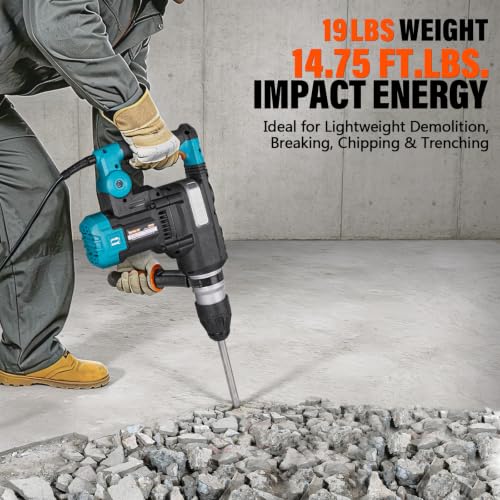 Image of Berserker 2 inch SDS-Max Heavy Duty Rotary Hammer Drill for Concrete 50F
