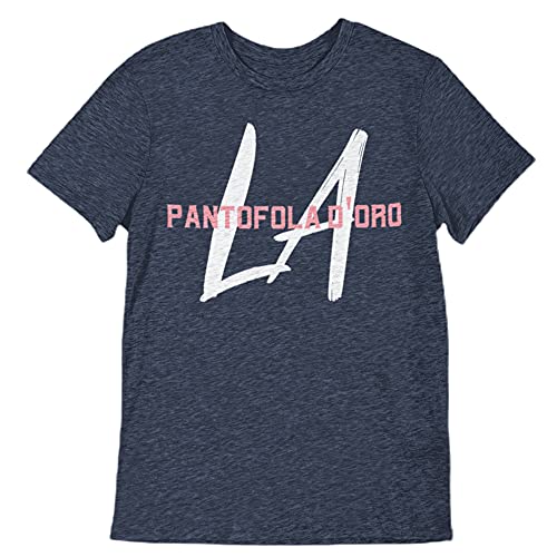 Aurodo Pantofola D'oro t Shirt - Heather Navy Unisex T-Shirt (M)