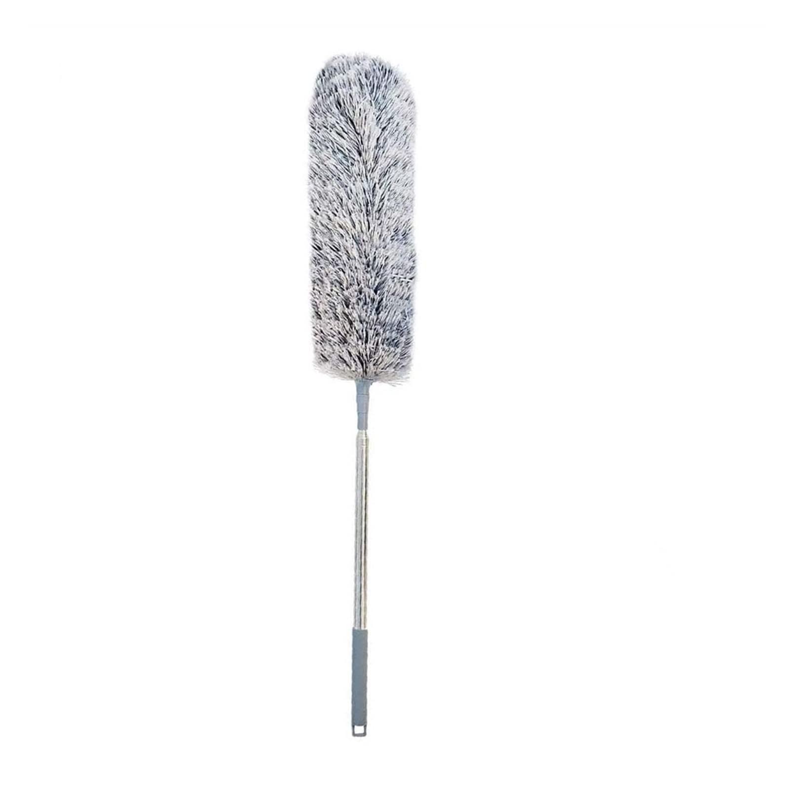 Plumeau plumeau Extra Long en Microfibre avec Perche télescopique tête Lavable Pliable plumeau Non Pelucheux