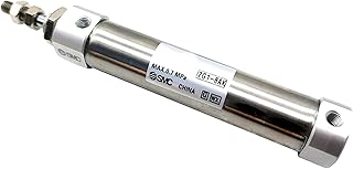 Carus Tool SMC CDJ2B16-75-A Round Body Cylinder Double Acting Single Rod Auto Switch