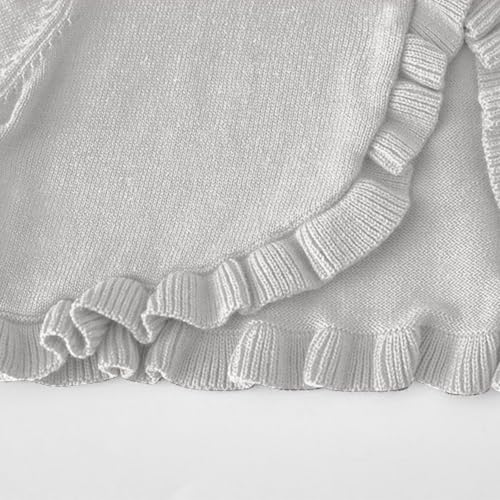Toddler Girls Cardigan Sweater Bolero Shrug Long Sleeve Knit Cropped Sweater Cardigans Fall Jacket Coats Tops4