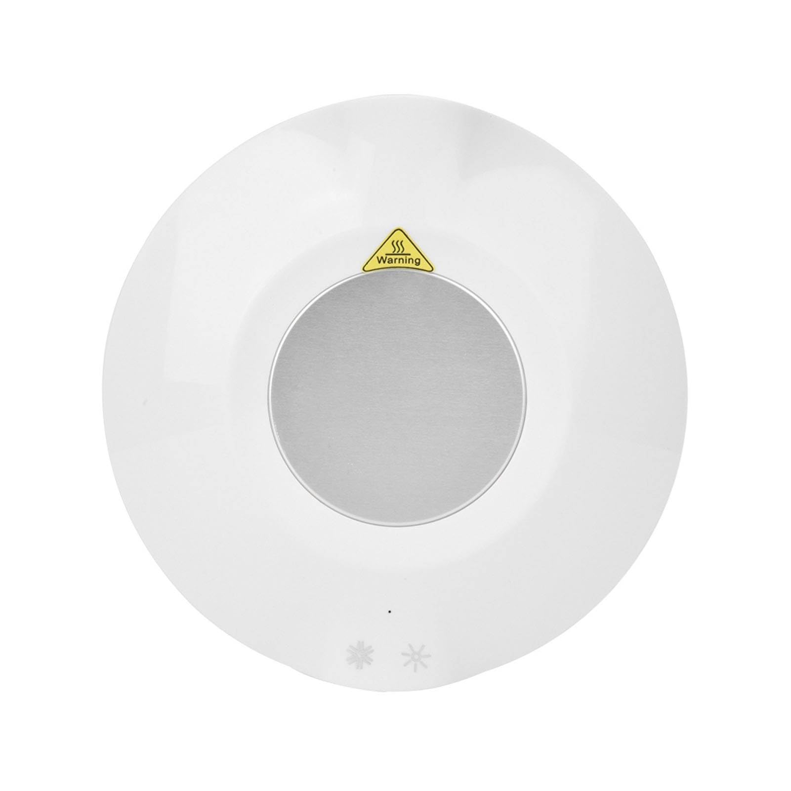 Calefacción y Refrescante Subsiciedad, Subbicadores USB, Tapete de Taza USB, Negro Negro para café, Subbicadores de Calefacción y Doble Uso para café Tibio (White)