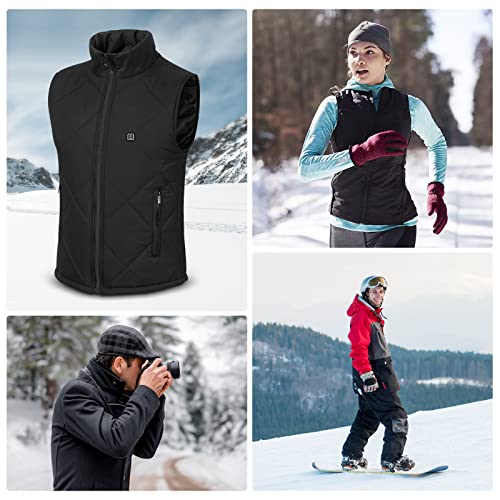 Fernida Lightweight Heated Vest For Women Men, Usb Heated Vest For Winter Outdoor Body Warming #TOP6