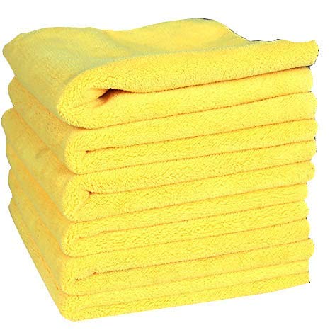 Sheen Microfiber Home,Kitchen, Vehicle..Multipurpose… Washing Cloth| Cleaning Clothes| Microfibre Cloth for Cleaning | 40X40 CM | 300 GSM | (Yellow, 12) (B09CMM4GP8) Amazon Price History, Amazon Price Tracker