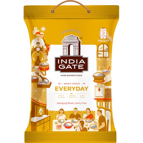 INDIA GATE   Arroz Basmati Everyday   (1 X 5 KG)