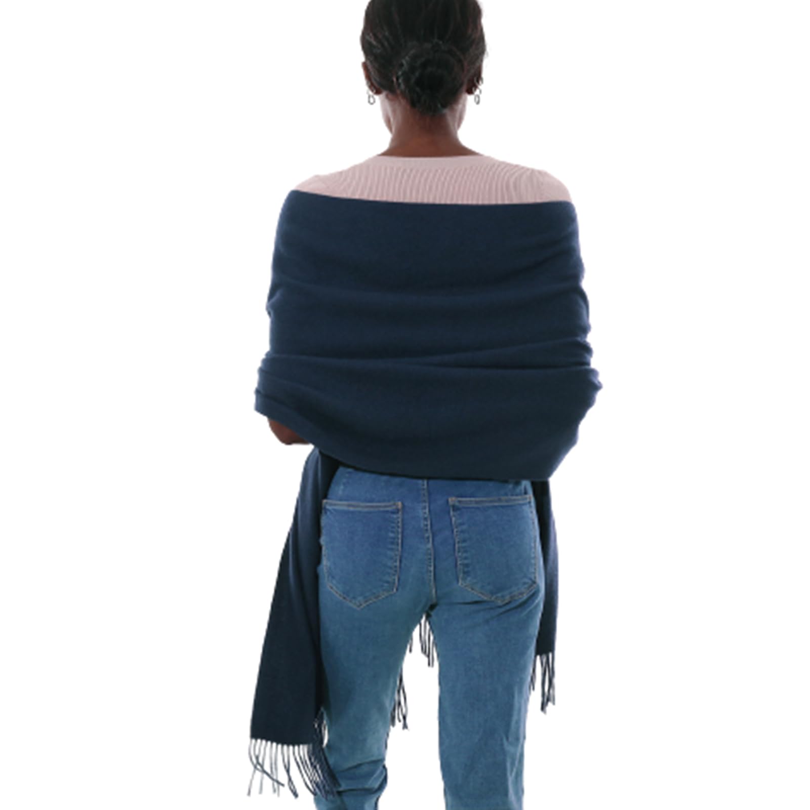 Sciarpa Pashmina Donna Invernale Scialle Sciarpe Elegante Cerimonia Grande Stole Foulard Scialle da Abito Sera