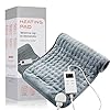 Almohadilla térmica para aliviar el dolor de espalda y calambres, almohadillas térmicas KOT con apagado automático grande, 6 ajustes de calor, almohadilla térmica eléctrica, regalos para mujeres,