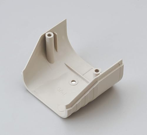 Miniatura 3 de Inaba Denko LDEN-70-G Cubierta cosmética de fontanería, cubierta de terminal, para conexiones de dispositivos, gris