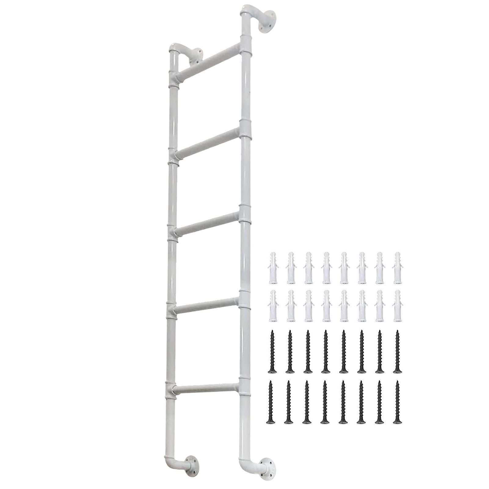 Escalera de pared para ventanas y evacuación segura de viviendas con ático
