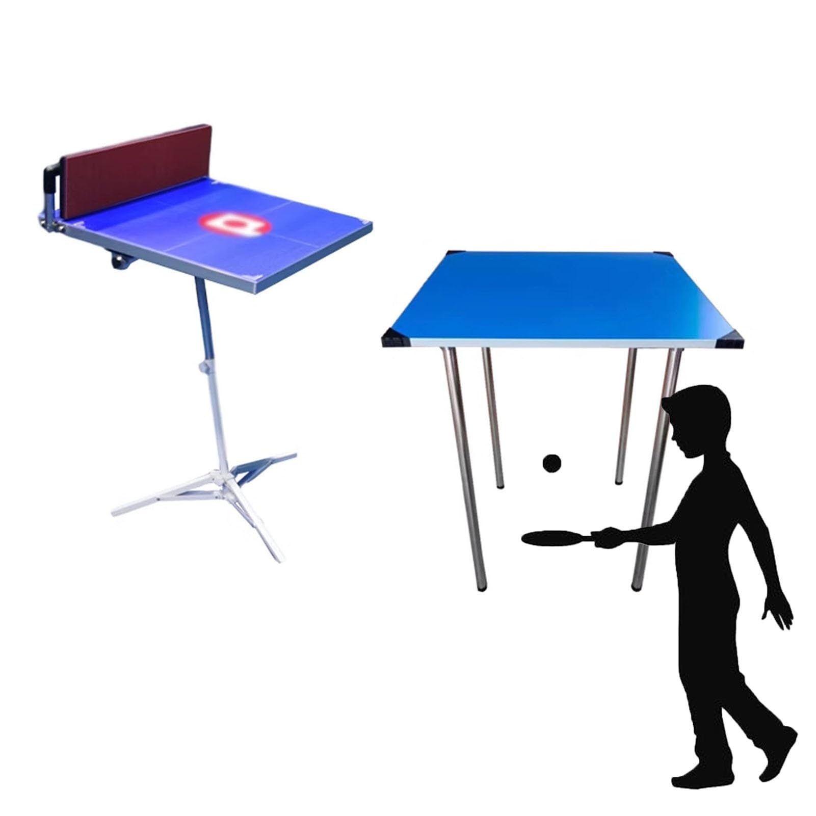 Table Tennis Return Board Set,Professional Table Tennis Rebound Board,Return Board Training Device,Angle Adjustable,Suitable for Home Gyms and Schools