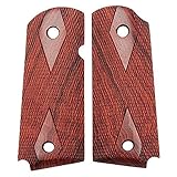 Hogue Colt & 1911 Officer's Grips Coco Bolo Checkered