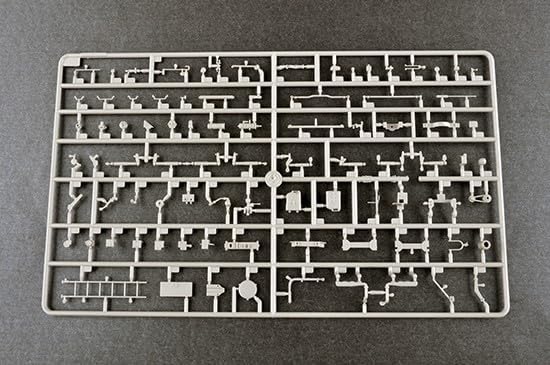 Miniatura 10 de Trumpeter TRU01059 M983 Tractor con un kit de modelo de plástico con radar de banda TPY-2 X, varios
