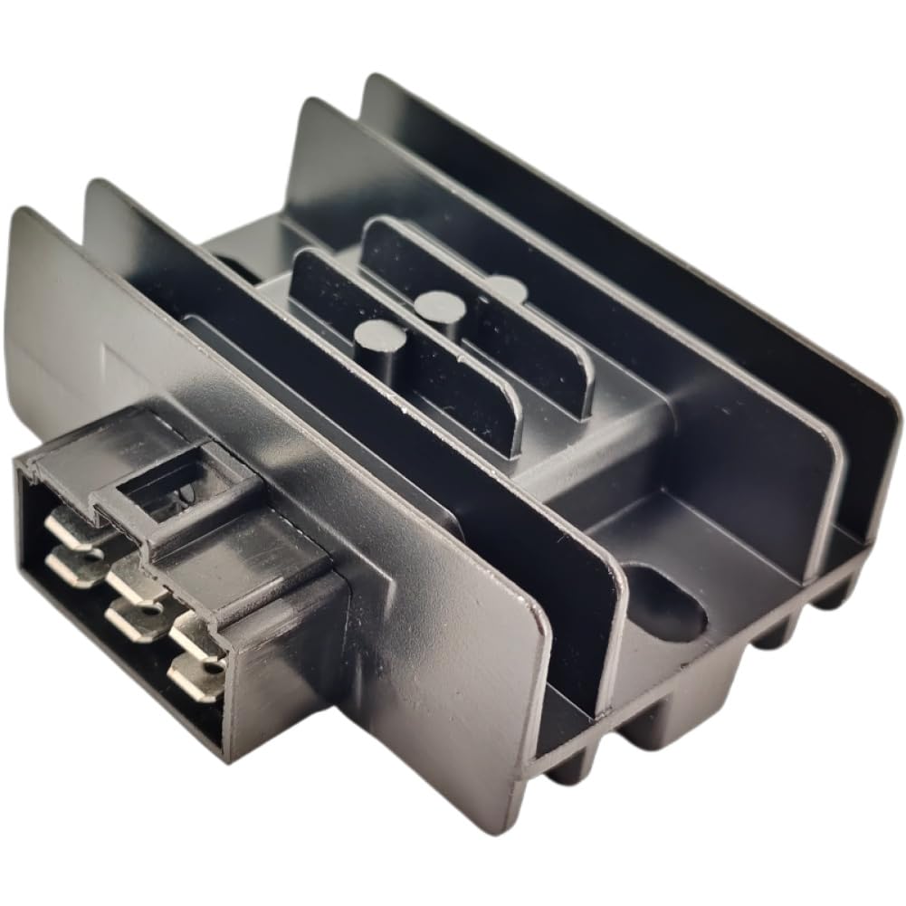 Qhtwuyqek Onecolor Voltage Regulator Rectifier Compatible With Gt125 Gt250 Gv125 Gv250 Rx125 Rt125 Mirage250 Xrx125 6-Pin